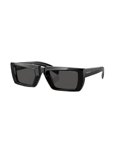 prada zonnebril transparant|Men's Sunglasses .